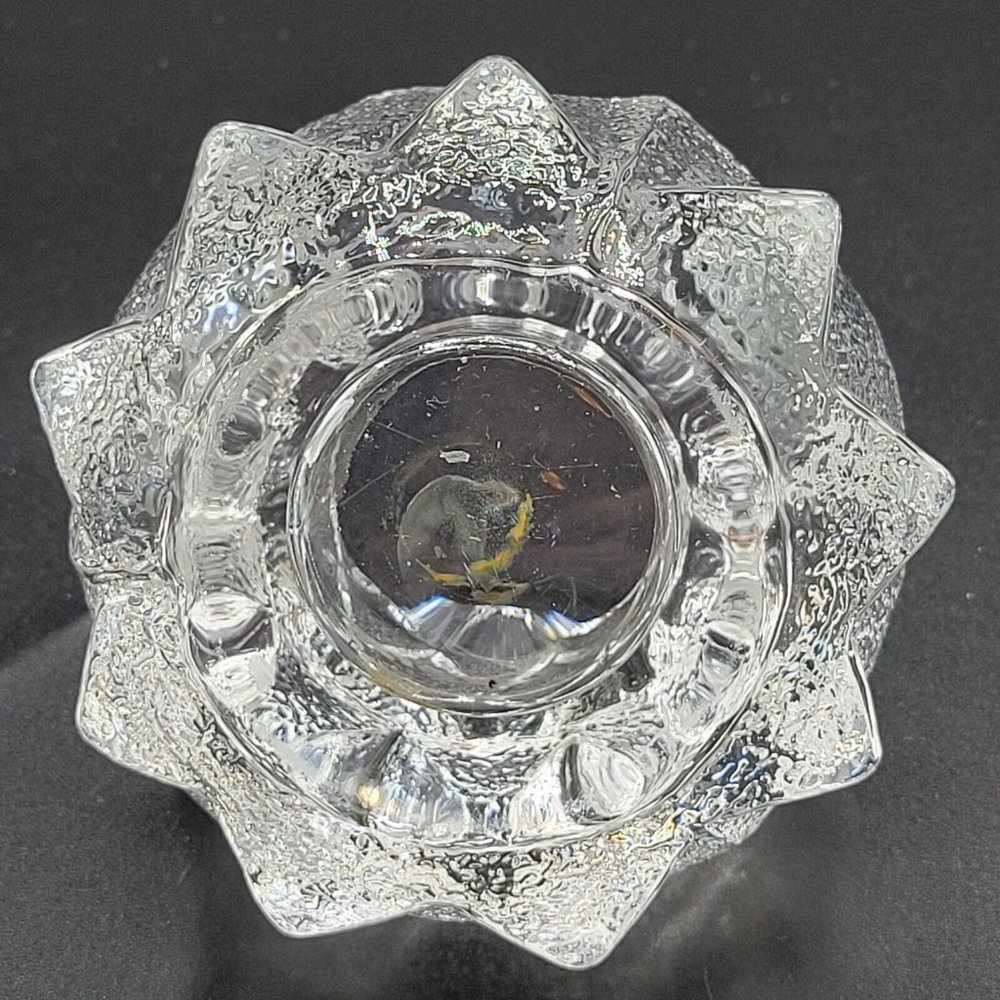 Orrefors Sweden Nimbus Glass Votive Candleholder New Without Tags - Picture 3 of 8
